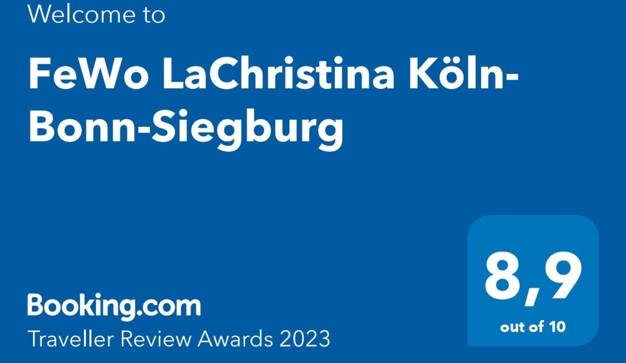 Fewo Lachristina Koeln-Bonn-Siegburg Тройсдорф Экстерьер фото